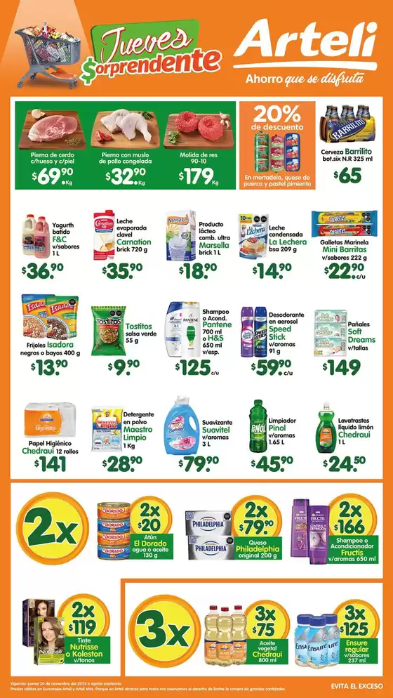 Catálogo Arteli express en La Piedad de Cabadas | Ofertas Arteli express | 2025-11-20T00:00:00.000Z - 2025-11-20T00:00:00.000Z