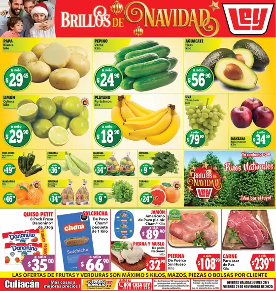 Catálogo Casa Ley | Gangas exclusivas | 2025-11-20T00:00:00.000Z - 2025-11-21T00:00:00.000Z