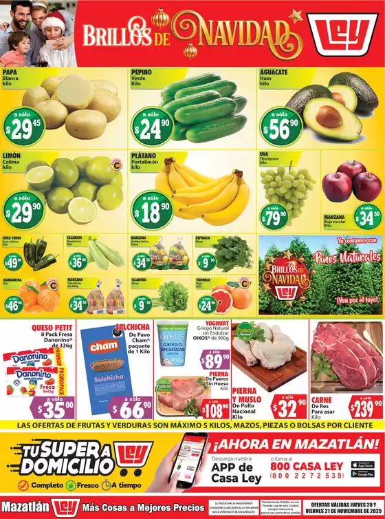 Catálogo Casa Ley | Promociones actuales | 2025-11-20T00:00:00.000Z - 2025-11-21T00:00:00.000Z