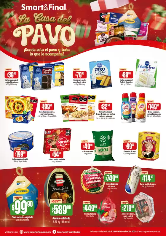 Catálogo Smart & Final en Chihuahua | SF Ft 20 26 NOV DIGITAL SL 2 | 2025-11-20T00:00:00.000Z - 2025-11-26T00:00:00.000Z