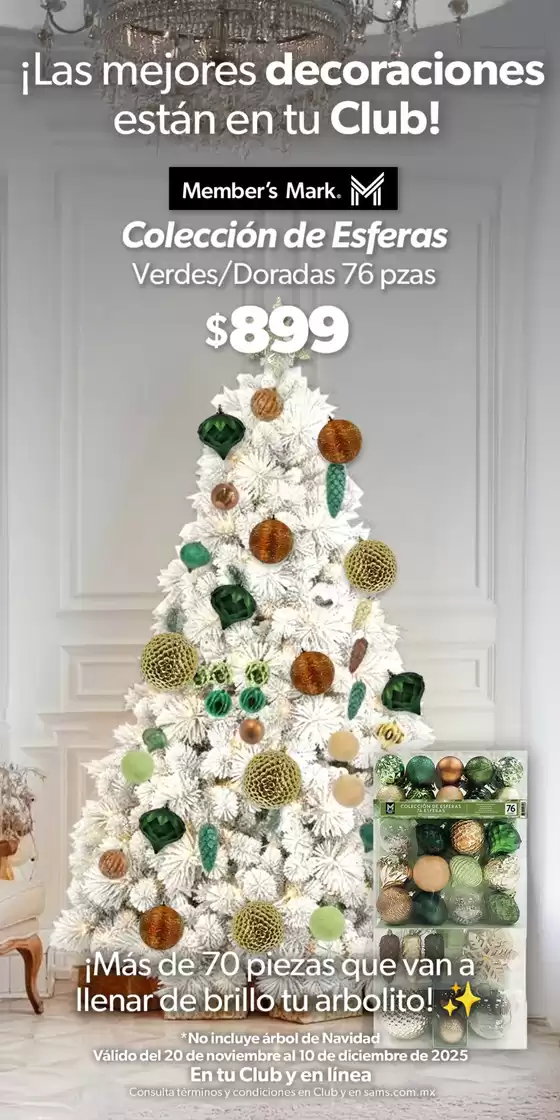 Catálogo Sam's Club en Chihuahua | Ofertas especiales atractivas para todos | 2025-11-20T00:00:00.000Z - 2025-12-10T00:00:00.000Z