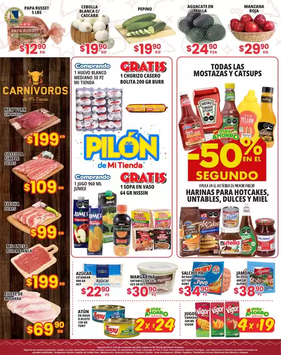 Catálogo Mi Tienda del Ahorro en Chihuahua | Ofertas especiales atractivas para todos | 2025-11-21T00:00:00.000Z - 2025-11-24T00:00:00.000Z