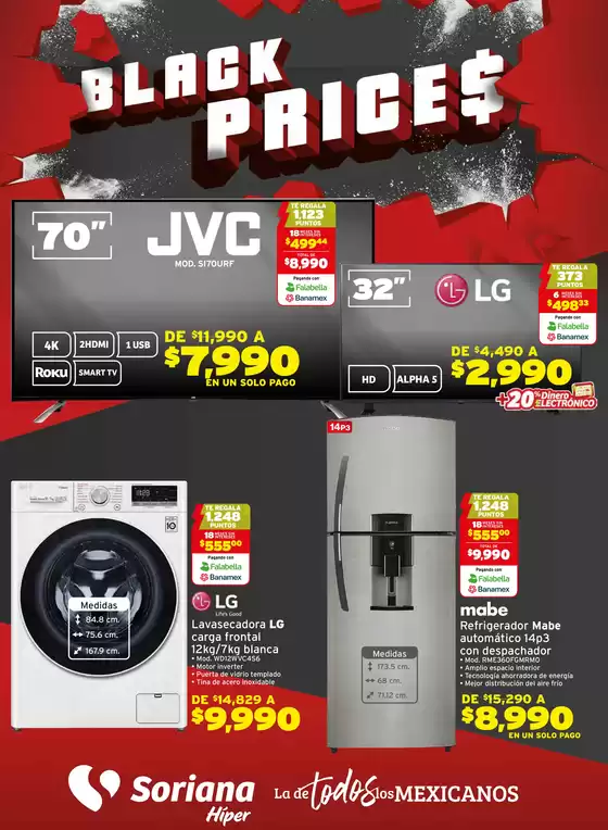 Catálogo Soriana Súper en León | Black Prices | 2025-11-24T00:00:00.000Z - 2025-11-26T00:00:00.000Z