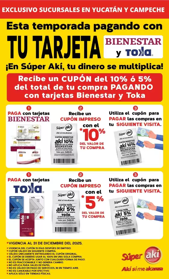Catálogo Súper Aki en León | Ofertas especiales para ti | 2025-11-24T00:00:00.000Z - 2025-12-31T00:00:00.000Z