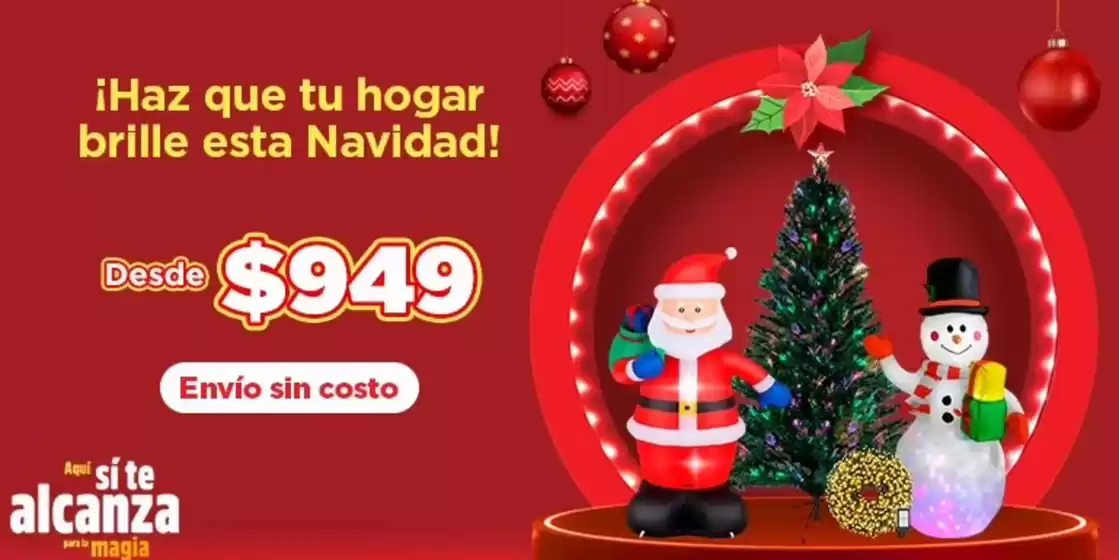 Catálogo Bodega Aurrera en León | Haz que tu hogar brille esta Navidad! | 2025-11-25T00:00:00.000Z - 2025-12-25T00:00:00.000Z