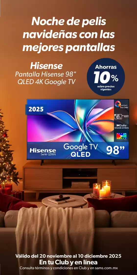 Catálogo Sam's Club | Excelente oferta para cazadores de gangas | 2025-11-20T00:00:00.000Z - 2025-12-10T00:00:00.000Z