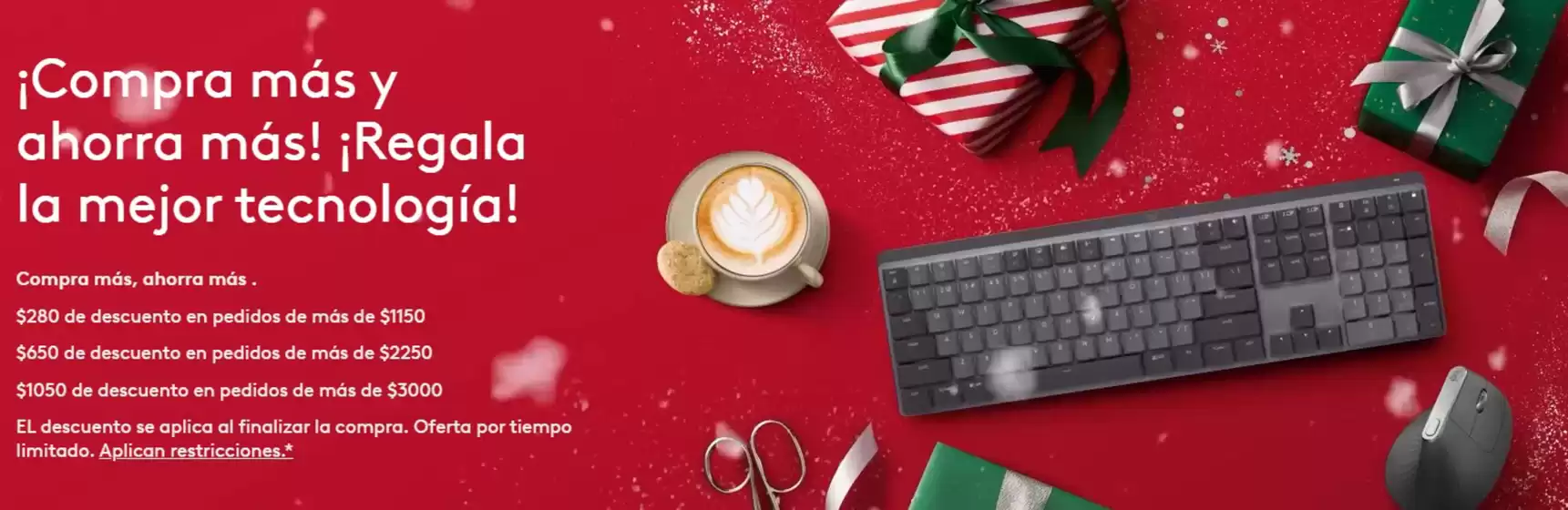 Catálogo Logitech | ¡Compra más y ahorra más! ¡Regala la mejor tecnología! | 2025-11-26T00:00:00.000Z - 2025-12-31T00:00:00.000Z