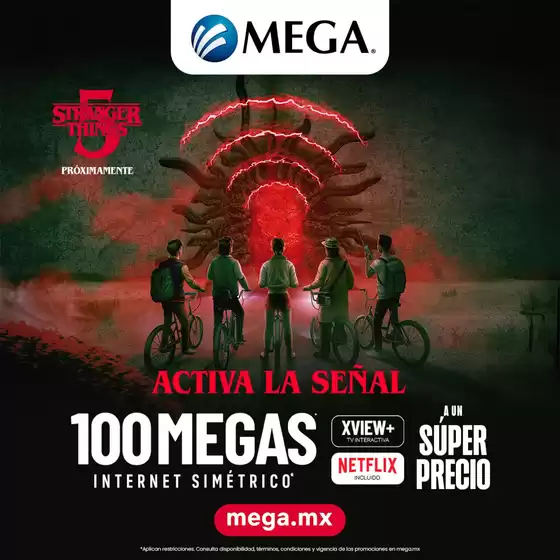 Catálogo Megacable | 100 Megas | 2025-11-26T00:00:00.000Z - 2025-12-21T00:00:00.000Z