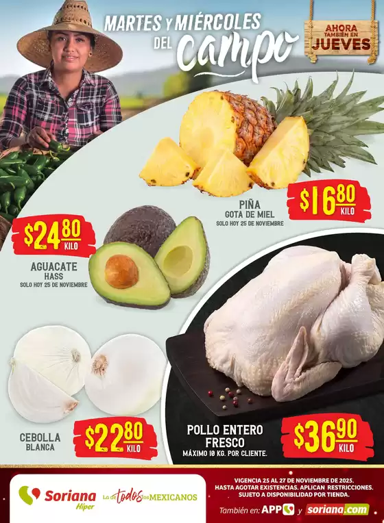 Catálogo Soriana Híper | Hipe Chihuahua | 2025-11-25T00:00:00.000Z - 2025-11-27T00:00:00.000Z