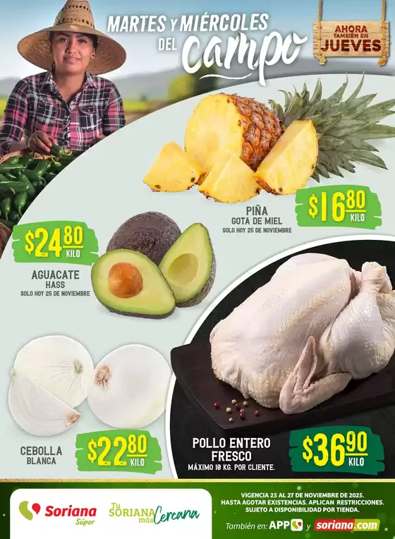 Catálogo Soriana Súper en Monterrey | Super Saltillo | 2025-11-25T00:00:00.000Z - 2025-11-27T00:00:00.000Z