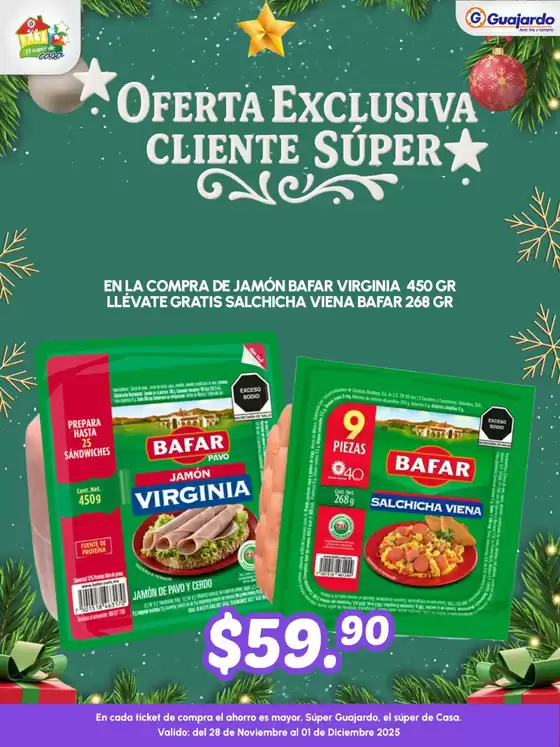 Catálogo Guajardo en Zapopan | Grandes descuentos en productos seleccionados | 2025-11-28T00:00:00.000Z - 2025-12-01T00:00:00.000Z