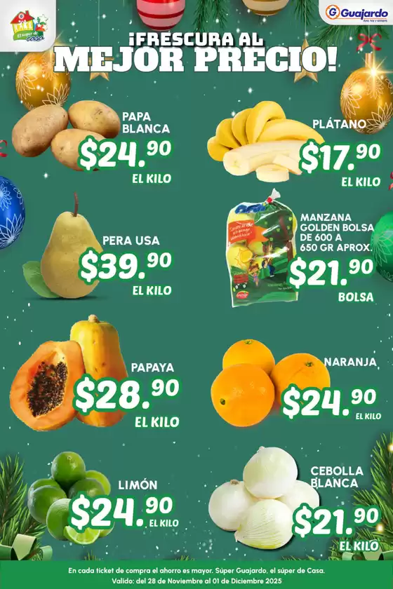 Catálogo Guajardo en Zapopan | Nuevas ofertas para descubrir | 2025-11-28T00:00:00.000Z - 2025-12-01T00:00:00.000Z