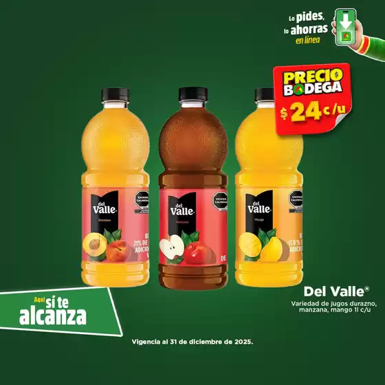 Catálogo Bodega Aurrera en Tlajomulco de Zúñiga | Ofertas principales y descuentos | 2025-11-29T00:00:00.000Z - 2025-12-31T00:00:00.000Z