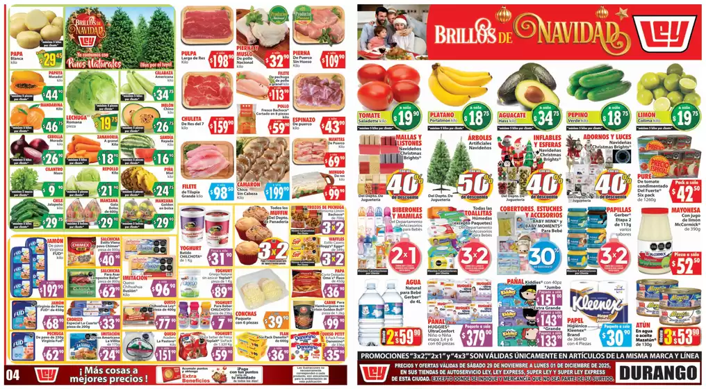 Catálogo Casa Ley en Monterrey | Ofertas especiales atractivas para todos | 2025-11-29T00:00:00.000Z - 2025-12-01T00:00:00.000Z