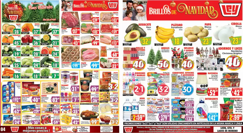 Catálogo Casa Ley en Hermosillo | Gangas y ofertas actuales | 2025-11-29T00:00:00.000Z - 2025-12-01T00:00:00.000Z