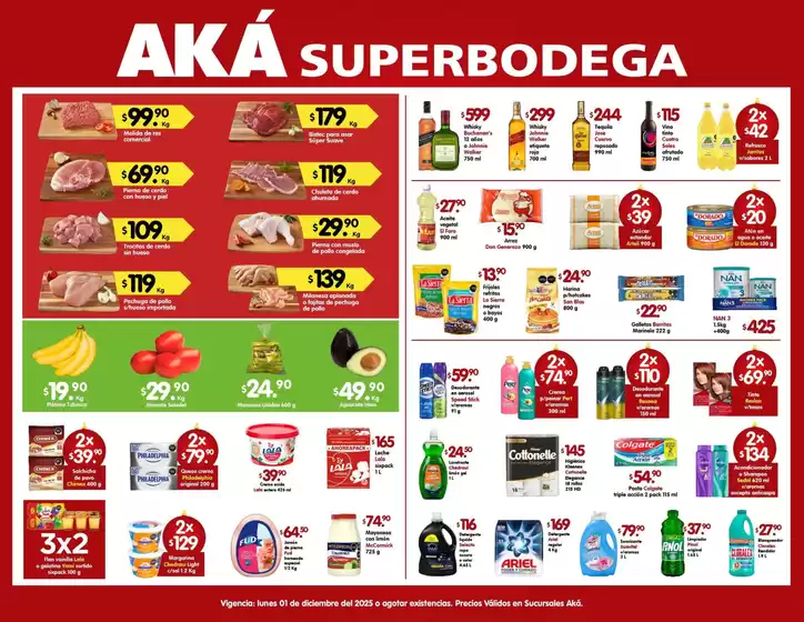 Catálogo AKÁ Superbodega en Texcoco de Mora | Ofertas AKÁ Superbodega | 2025-12-01T00:00:00.000Z - 2025-12-01T00:00:00.000Z