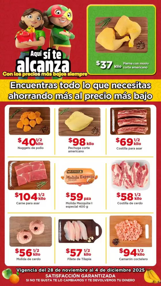 Catálogo Bodega Aurrera en Pedro Meoqui | Descuentos y promociones | 2025-11-28T00:00:00.000Z - 2025-12-04T00:00:00.000Z