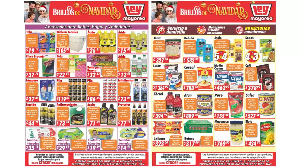 Catálogo Casa Ley en Texcoco de Mora | Ofertas y promociones actuales | 2025-12-01T00:00:00.000Z - 2025-12-07T00:00:00.000Z