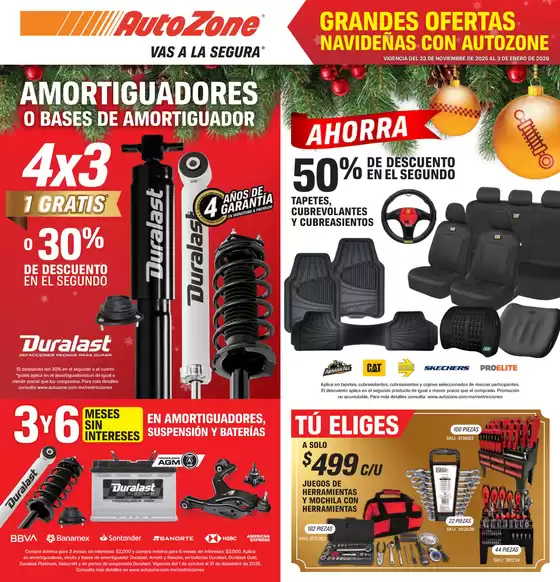 Catálogo AutoZone en León | Folleto | 2025-12-02T00:00:00.000Z - 2026-01-03T00:00:00.000Z