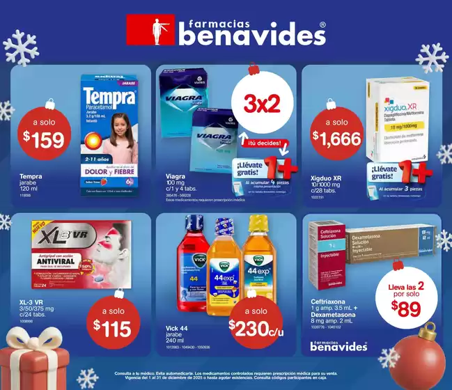 Catálogo Farmacias Benavides en Atotonilco el Alto | Catálogo Farmacias Benavides | 2025-12-01T00:00:00.000Z - 2025-12-31T00:00:00.000Z