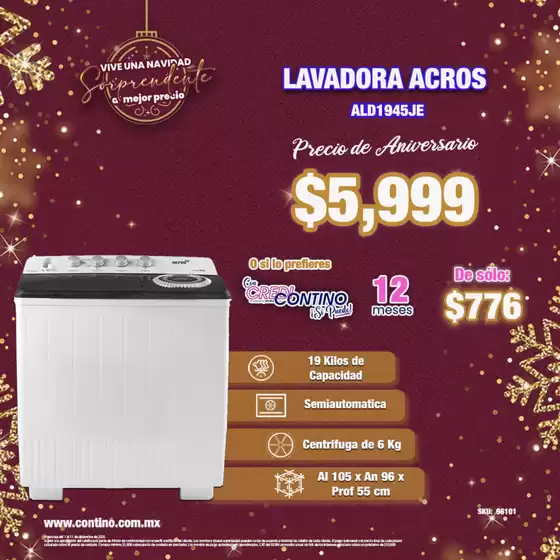 Catálogo Contino en Villa Nicolás Romero | Descubre ofertas atractivas | 2025-12-01T00:00:00.000Z - 2025-12-11T00:00:00.000Z