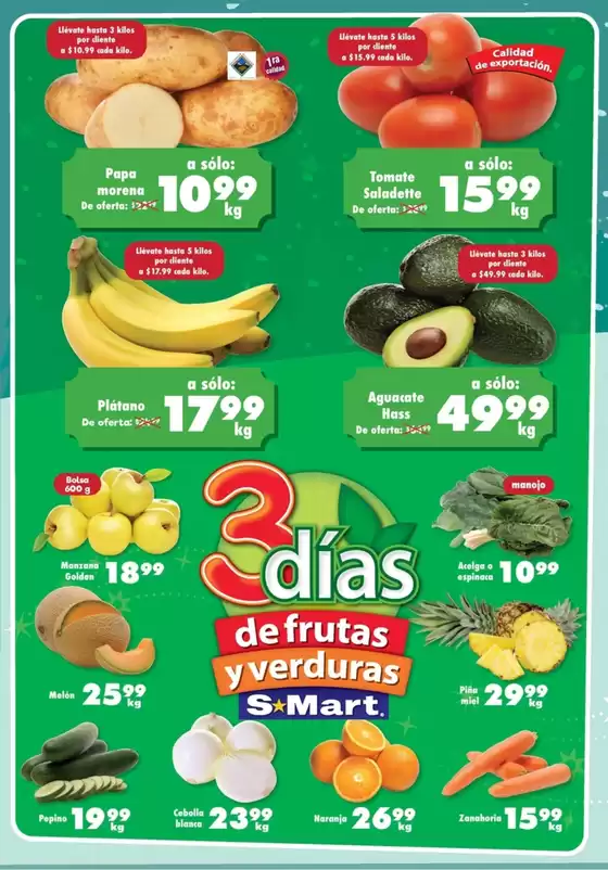 Catálogo S-Mart en Tlajomulco de Zúñiga | Ofertas S-Mart matamoros | 2025-12-02T00:00:00.000Z - 2025-12-04T00:00:00.000Z