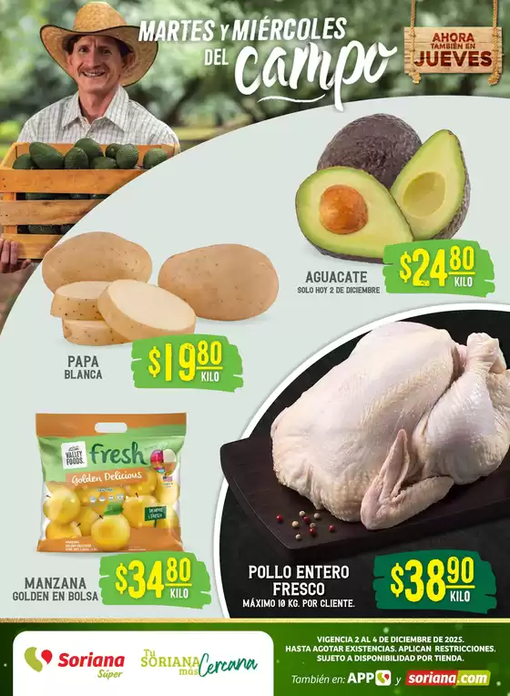 Catálogo Soriana Súper en Tlajomulco de Zúñiga | Nuestras mejores ofertas para ti | 2025-12-02T00:00:00.000Z - 2025-12-04T00:00:00.000Z