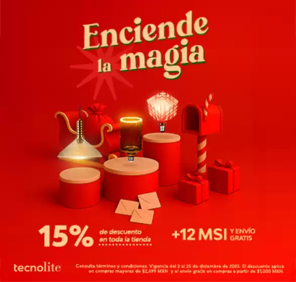 Catálogo Tecnolite | Ofertas Tecnolite | 2025-12-02T00:00:00.000Z - 2025-12-25T00:00:00.000Z