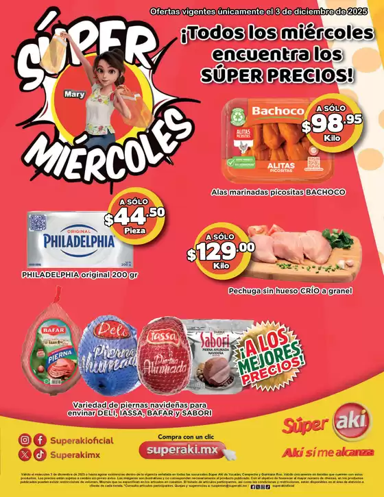 Catálogo Súper Aki en Tlalnepantla | Super miercoles 3 de diciembre de 2025 compressed | 2025-12-03T00:00:00.000Z - 2025-12-03T00:00:00.000Z