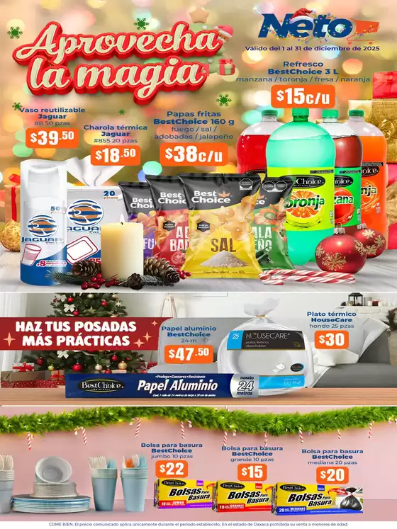 Catálogo Tiendas Neto en Cuauhtémoc (CDMX) | Aprovecha la Magia - Tiendas Neto | 2025-12-01T00:00:00.000Z - 2025-12-31T00:00:00.000Z