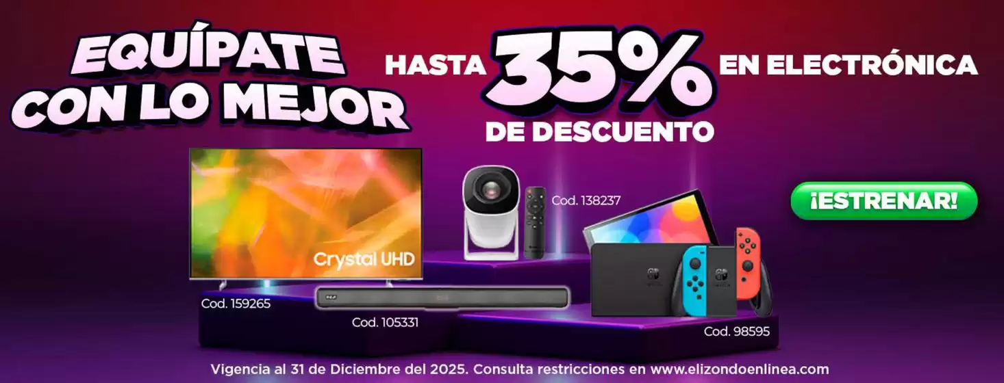 Catálogo Elizondo | Promos | 2025-12-04T00:00:00.000Z - 2025-12-31T00:00:00.000Z