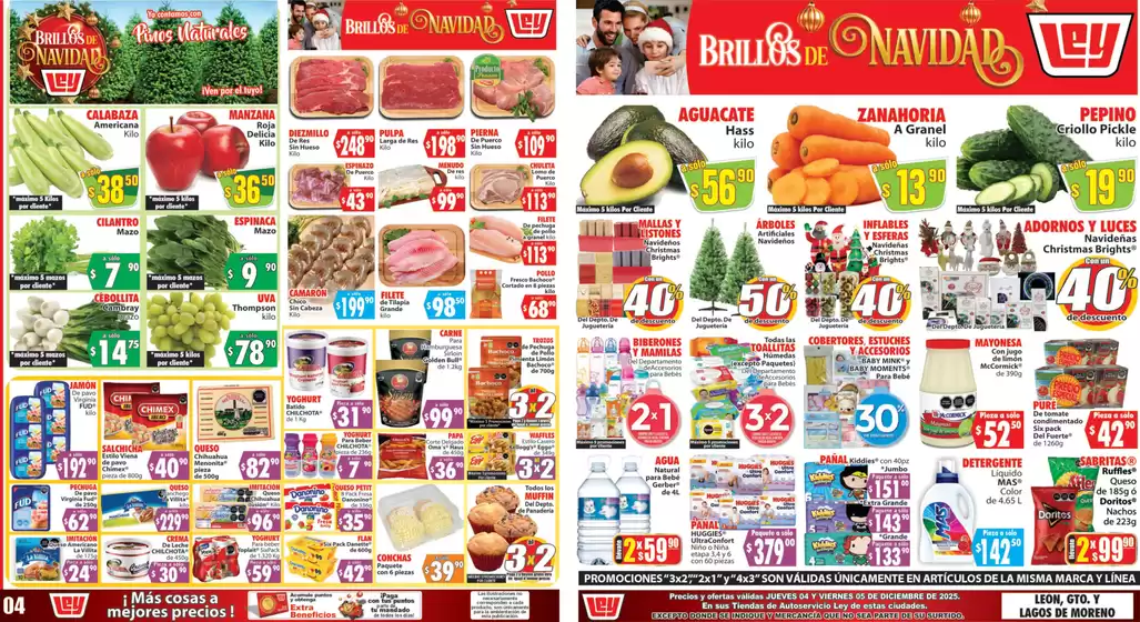 Catálogo Casa Ley en Heroica Nogales | Excelente oferta para todos los clientes | 2025-12-04T00:00:00.000Z - 2025-12-05T00:00:00.000Z