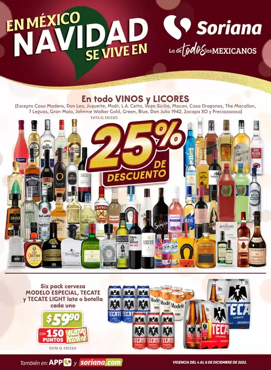 Catálogo Soriana Híper en Heroica Nogales | Ofertas y gangas exclusivas | 2025-12-04T00:00:00.000Z - 2025-12-08T00:00:00.000Z