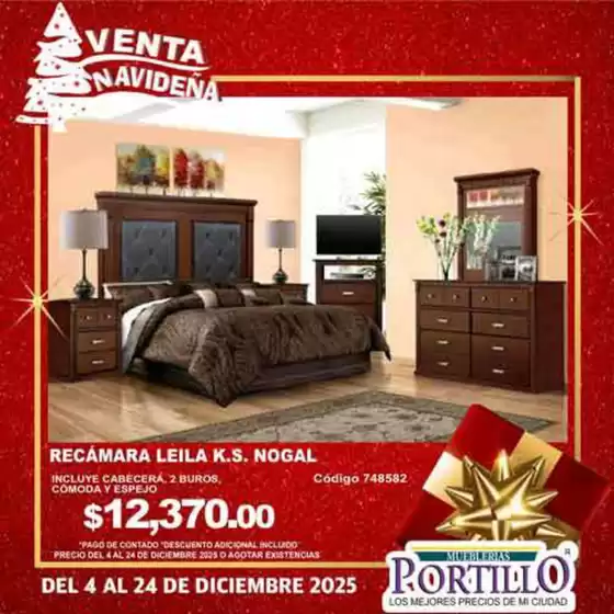 Catálogo Mueblerías Portillo en Zapopan | Ofertas Mueblerías Portillo | 2025-12-04T00:00:00.000Z - 2025-12-24T00:00:00.000Z
