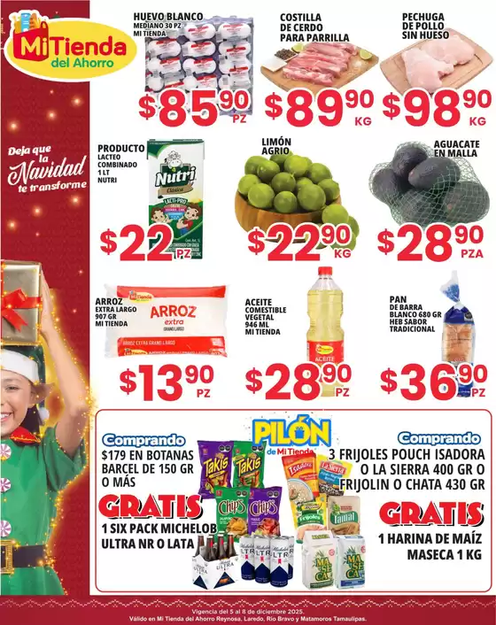 Catálogo Mi Tienda del Ahorro en Tinum | Excelente oferta para cazadores de gangas | 2025-12-05T00:00:00.000Z - 2025-12-08T00:00:00.000Z