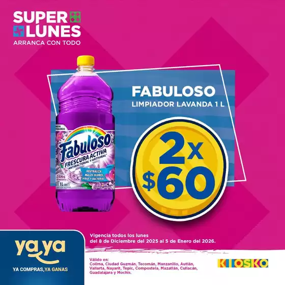 Catálogo Kiosko en La Tijera | Promos | 2025-12-08T00:00:00.000Z - 2026-01-05T00:00:00.000Z