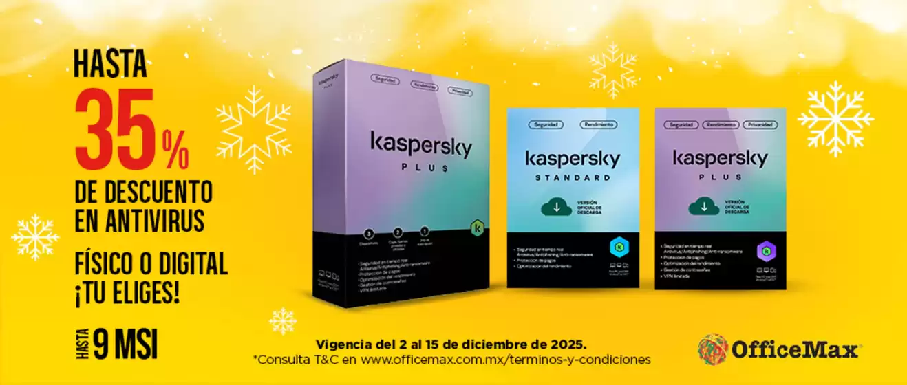 Catálogo OfficeMax en Los Mochis | Nuestras mejores ofertas para ti | 2025-12-02T00:00:00.000Z - 2025-12-15T00:00:00.000Z