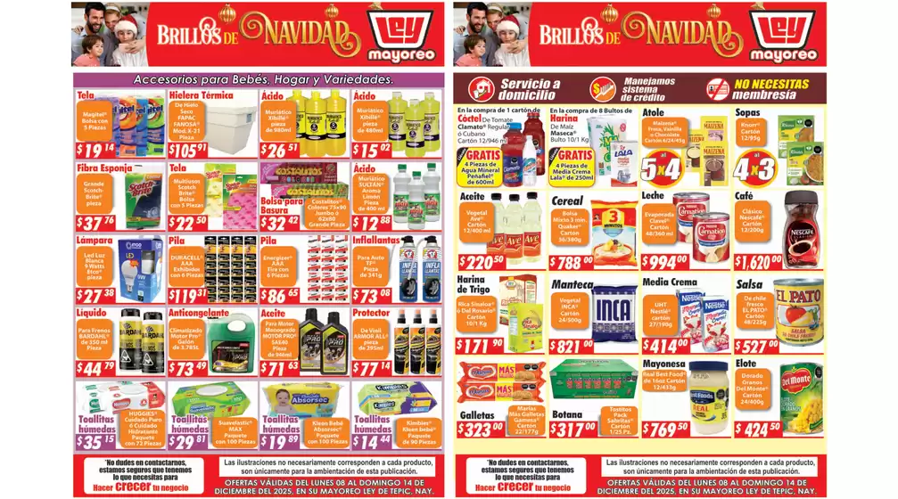 Catálogo Casa Ley en Frontera (COAH) | Ofertas exclusivas para nuestros clientes | 2025-12-08T00:00:00.000Z - 2025-12-14T00:00:00.000Z