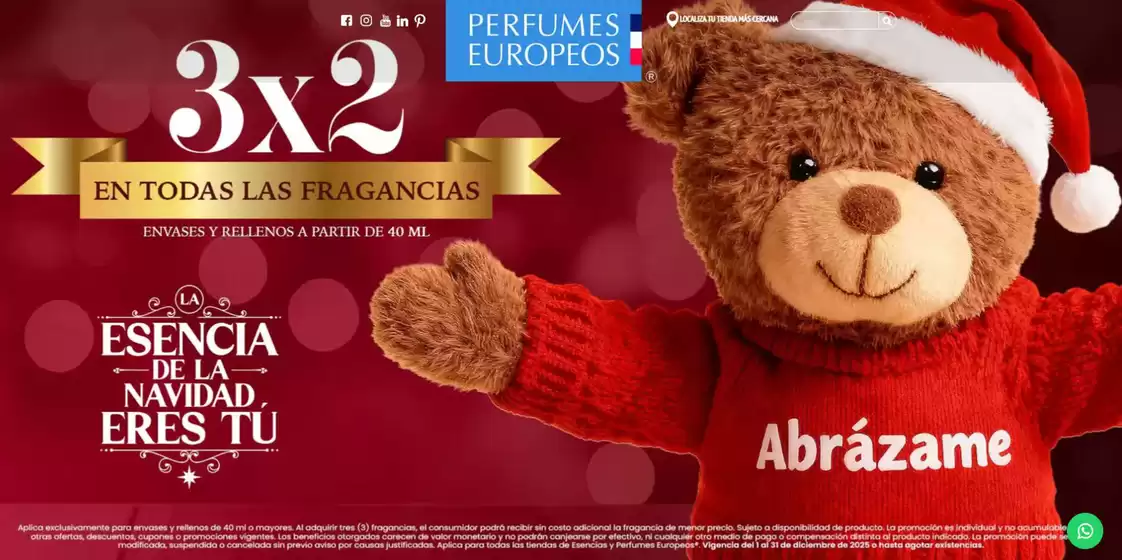 Catálogo Perfumes Europeos en Benito Juárez (CDMX) | Promo | 2025-12-09T00:00:00.000Z - 2025-12-31T00:00:00.000Z