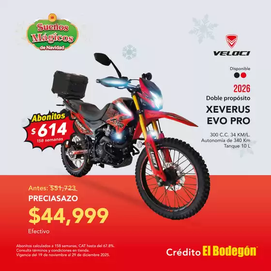 Catálogo El Bodegón en Catemaco | Excelente oferta para cazadores de gangas | 2025-11-19T00:00:00.000Z - 2025-12-29T00:00:00.000Z