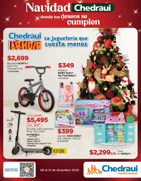Catálogo Chedraui en Santiago de Querétaro | Descubre ofertas atractivas | 2025-12-08T00:00:00.000Z - 2025-12-21T00:00:00.000Z