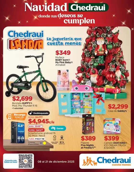 Catálogo Chedraui en Santiago de Querétaro | Ofertas Chedraui | 2025-12-08T00:00:00.000Z - 2025-12-21T00:00:00.000Z