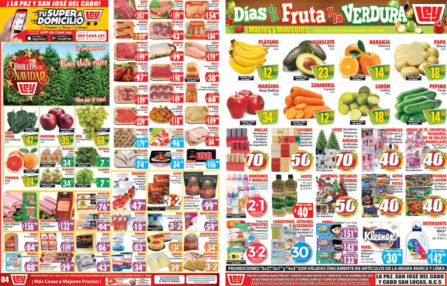 Catálogo Casa Ley en Cárdenas (Tabasco) | Ofertas principales para ahorradores | 2025-12-09T00:00:00.000Z - 2025-12-10T00:00:00.000Z