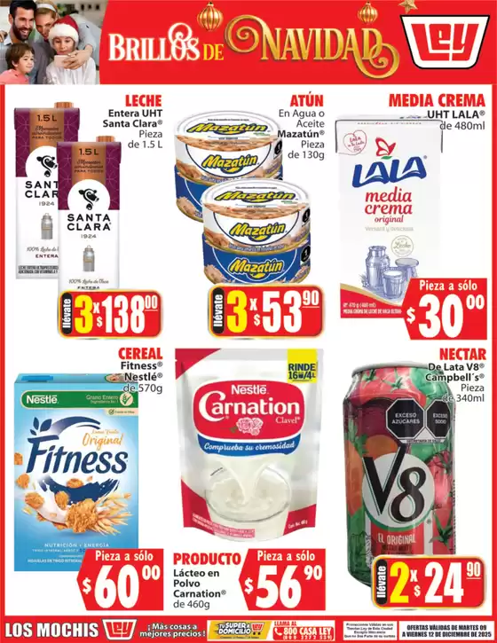 Catálogo Casa Ley en Catemaco | Excelente oferta para cazadores de gangas | 2025-12-09T00:00:00.000Z - 2025-12-12T00:00:00.000Z