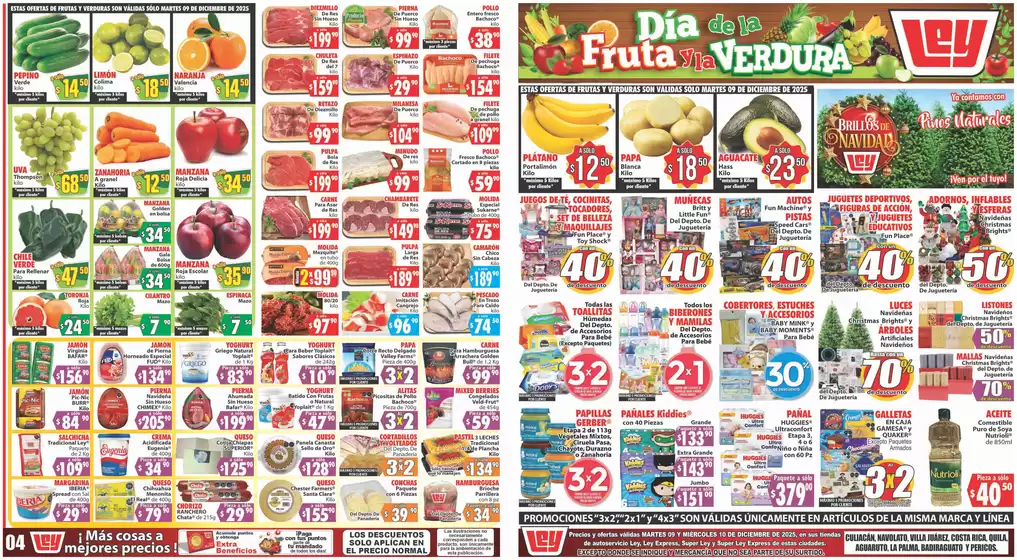 Catálogo Casa Ley en Catemaco | Grandes descuentos en productos seleccionados | 2025-12-09T00:00:00.000Z - 2025-12-10T00:00:00.000Z