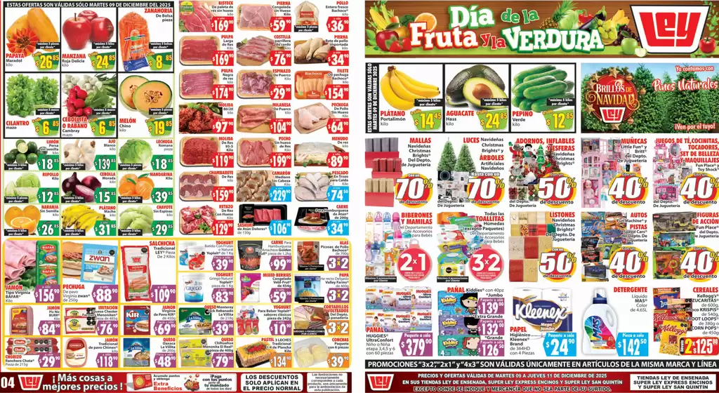 Catálogo Casa Ley en Playa del Carmen | Nuestras mejores gangas | 2025-12-09T00:00:00.000Z - 2025-12-11T00:00:00.000Z