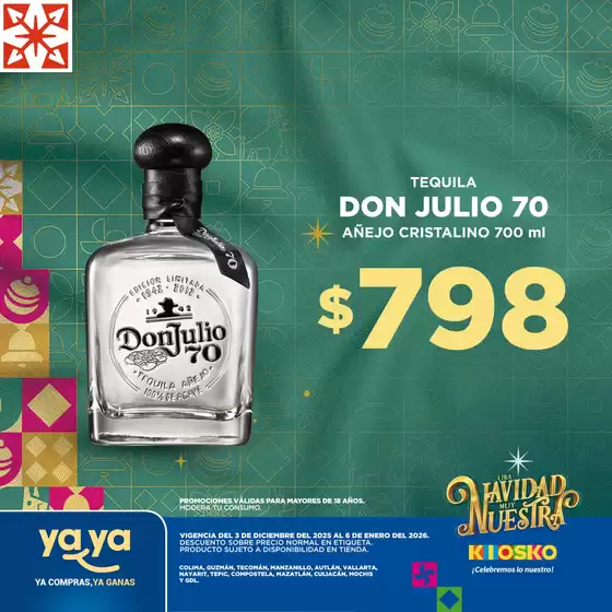 Catálogo Kiosko en Cuauhtémoc (CDMX) | Chela a tu modo | 2025-12-03T00:00:00.000Z - 2026-01-06T00:00:00.000Z