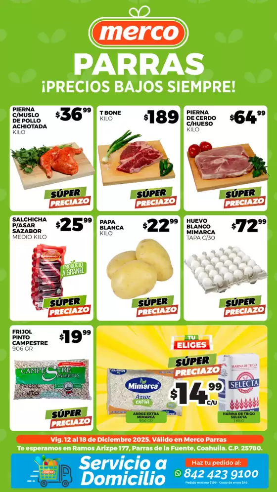 Catálogo Merco | Precios bajo siempre | 2025-12-12T00:00:00.000Z - 2025-12-18T00:00:00.000Z