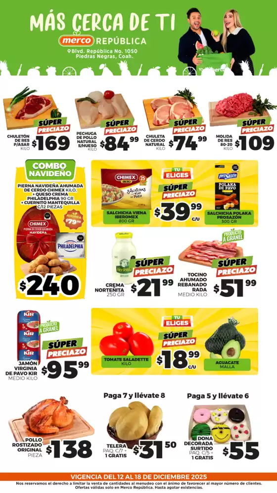 Catálogo Merco | Mas cerca de ti | 2025-12-12T00:00:00.000Z - 2025-12-18T00:00:00.000Z