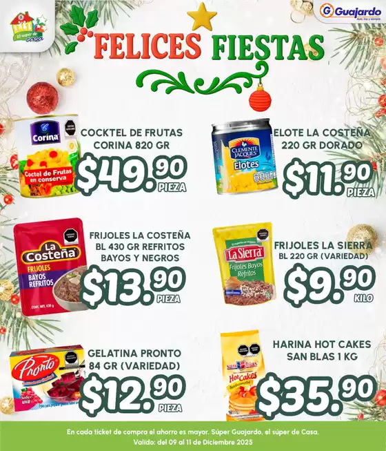 Catálogo Guajardo en El Pueblito | Excelente oferta para cazadores de gangas | 2025-12-09T00:00:00.000Z - 2025-12-11T00:00:00.000Z